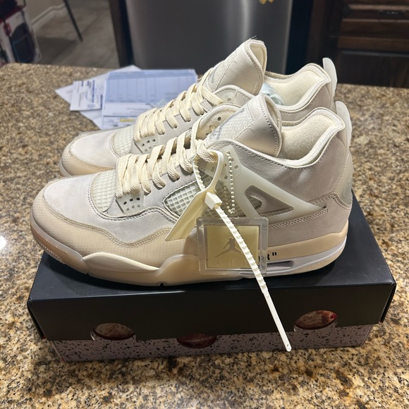 Air jordan 4 off white - Picture 2 of 4